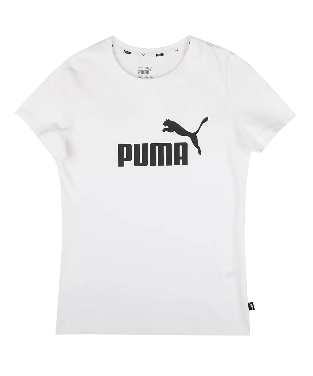 PUMA Mädchen Logo Tee & Shorts Set G Jogginganzug