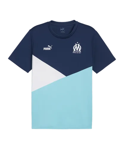 PUMA Olympique Marseille Trainingsshirt Blau F02