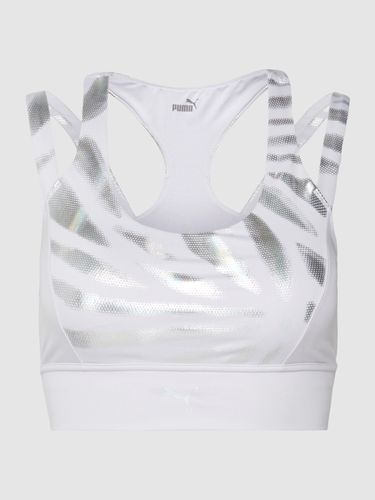PUMA PERFORMANCE Bustier mit Cut Outs Modell 'Concept Mid Impact Bra' in Lavendel