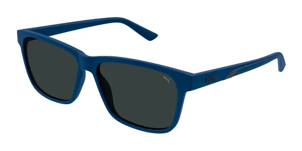 Puma PU0467S 003 Blaue Herren Sonnenbrillen