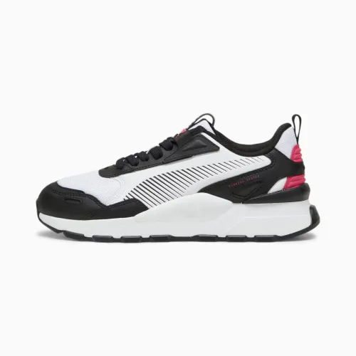 PUMA RS 3.0 Synth Pop Sneakers Schuhe Für Herren, Weiß/Rosa, Größe: 36, Schuhe