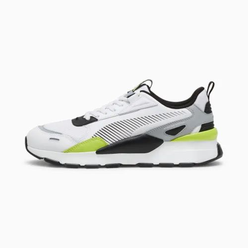 PUMA RS 3.0 Synth Pop Sneakers Schuhe Für Kinder, Weiß/Grün, Größe: 40.5, Schuhe