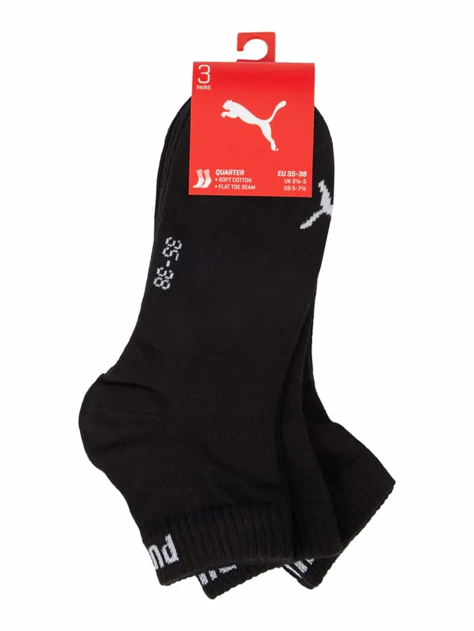 Puma Socken im 3er-Pack in Black