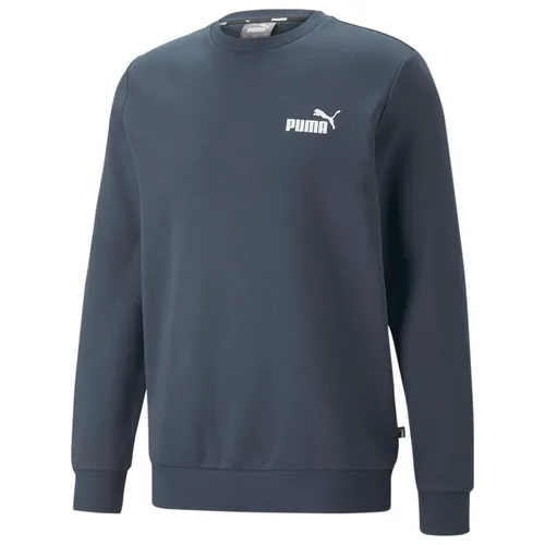 PUMA Sweatshirt Essentials Small Logo Crew - Navy/Weiß