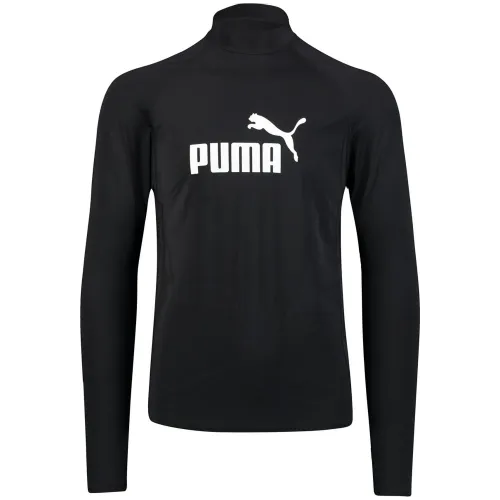 Puma Swim Long Sleeve Herren schwarz