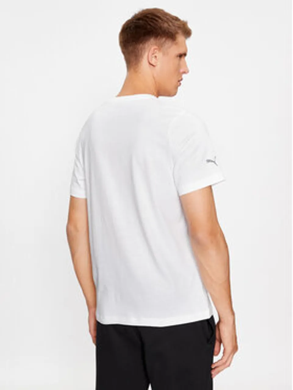Puma T-Shirt Bmw Mms Ess Logo 621314 Weiß Regular Fit