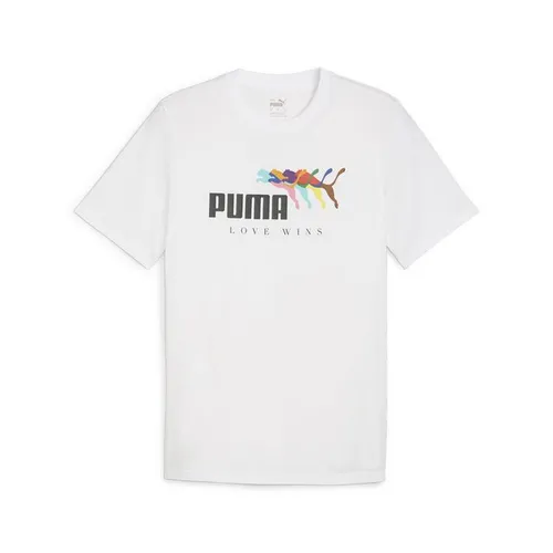 PUMA T-Shirt ESS+ LOVE WINS T-Shirt Herren