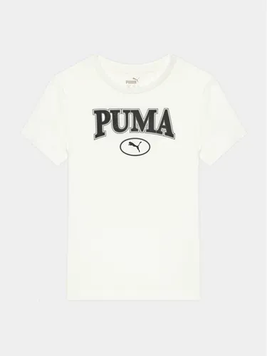 Puma T-Shirt Squad 676441 Écru Regular Fit