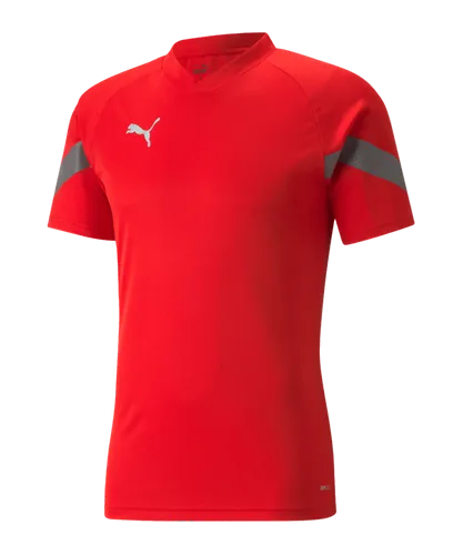 PUMA teamFINAL Trainingsshirt kurzarm Rot F01