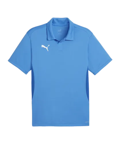 PUMA teamGOAL Poloshirt Blau F02