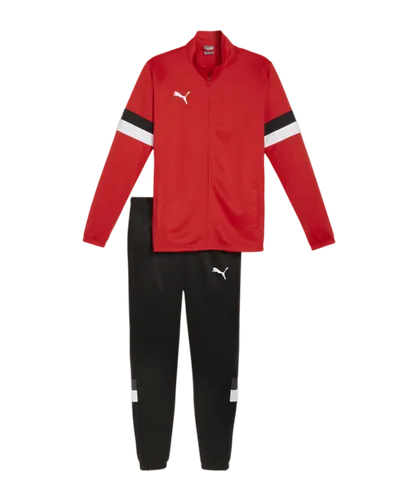 PUMA teamRISE Trainingsanzug Rot F01