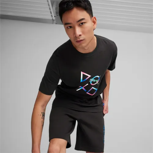 PUMA X PLAYSTATION T-Shirt, Schwarz, Größe: M, Kleidung