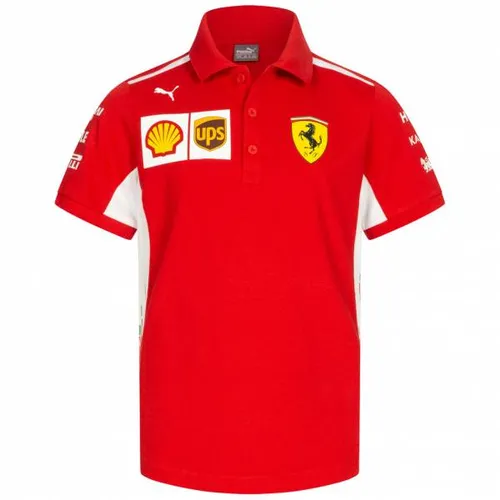 PUMA x Scuderia Ferrari Team Kinder Polo-Shirt 762368-01