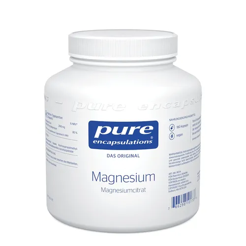 Pure Encapsulations - Magnesium Magn.Citrat Kapseln Mineralstoffe