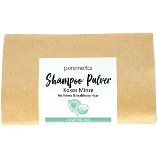 puremetics Shampoo Shampoo-Pulver Kokos Minze Basic Unisex
