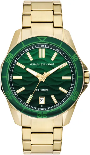Quarzuhr ARMANI EXCHANGE "AX1951" Armbanduhren goldfarben Herren Hochzeitsmode Armbanduhr, Herrenuhr, Datum, analog