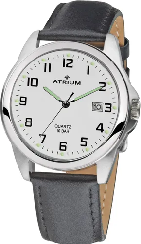 Quarzuhr ATRIUM "A16-10" Armbanduhren schwarz Herren Quarzuhren