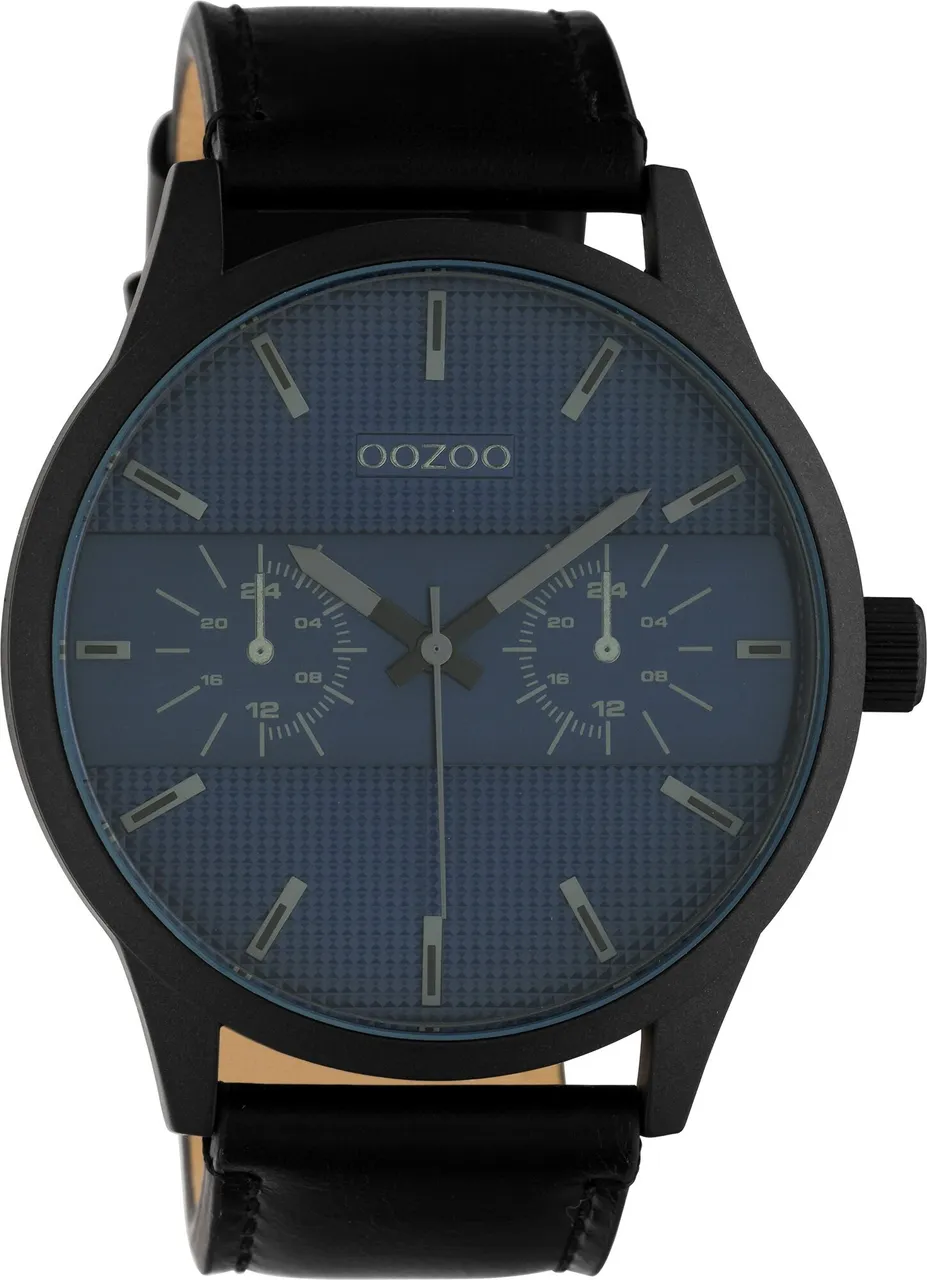 Quarzuhr OOZOO "C10539" Armbanduhren schwarz Herren Quarzuhren
