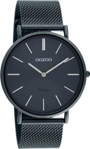 Quarzuhr OOZOO "C20003" Armbanduhren blau (nachtblau) Damen Quarzuhren