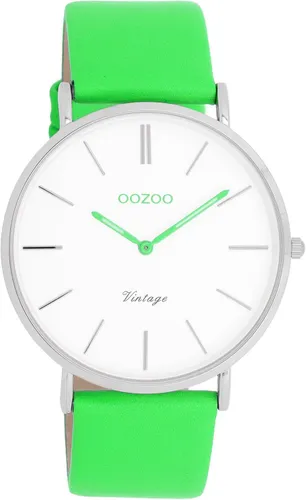 Quarzuhr OOZOO "C20311" Armbanduhren grün Damen Quarzuhren