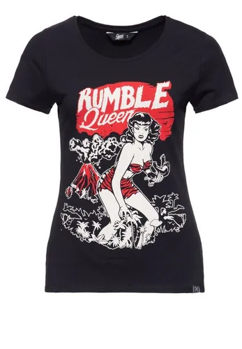 QueenKerosin T-Shirt Rumble Queen im Vintage Look