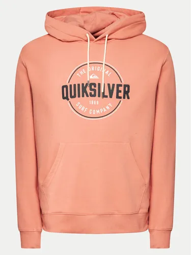 Quiksilver Sweatshirt Circle Up Hoodie EQYSF03151 Orange Regular Fit