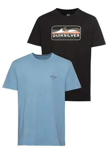 Quiksilver T-Shirt (Packung, 2-tlg., 2er-Pack)
