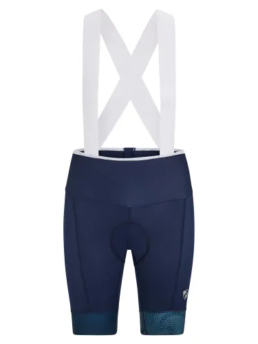 Radhose ZIENER "NYSA X-Race" Gr. 34, EURO-Größen, blau (darkblue) Damen Hosen Sporthosen