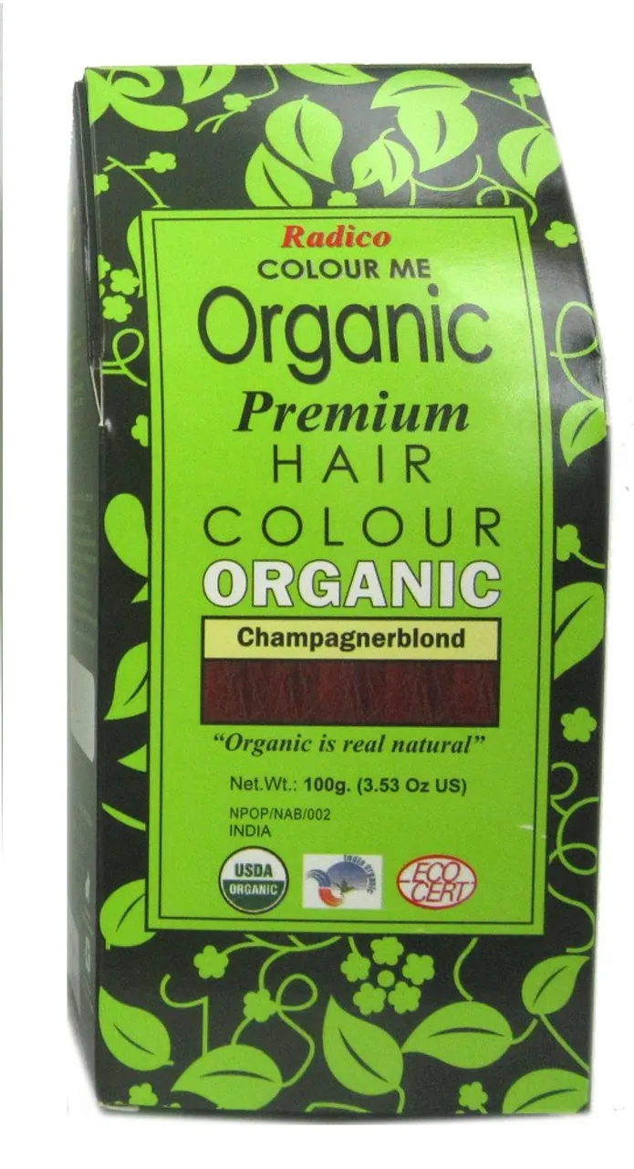 Radico - Haarfarbe - Champagnerblonde 100g Pflanzenhaarfarbe