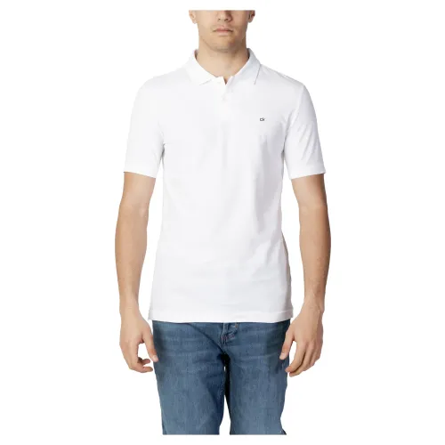 Raffiniertes Pique Slim Polo Shirt Calvin Klein