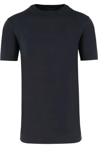 RAGMAN Regular Fit T-Shirt Rundhals marine, Einfarbig