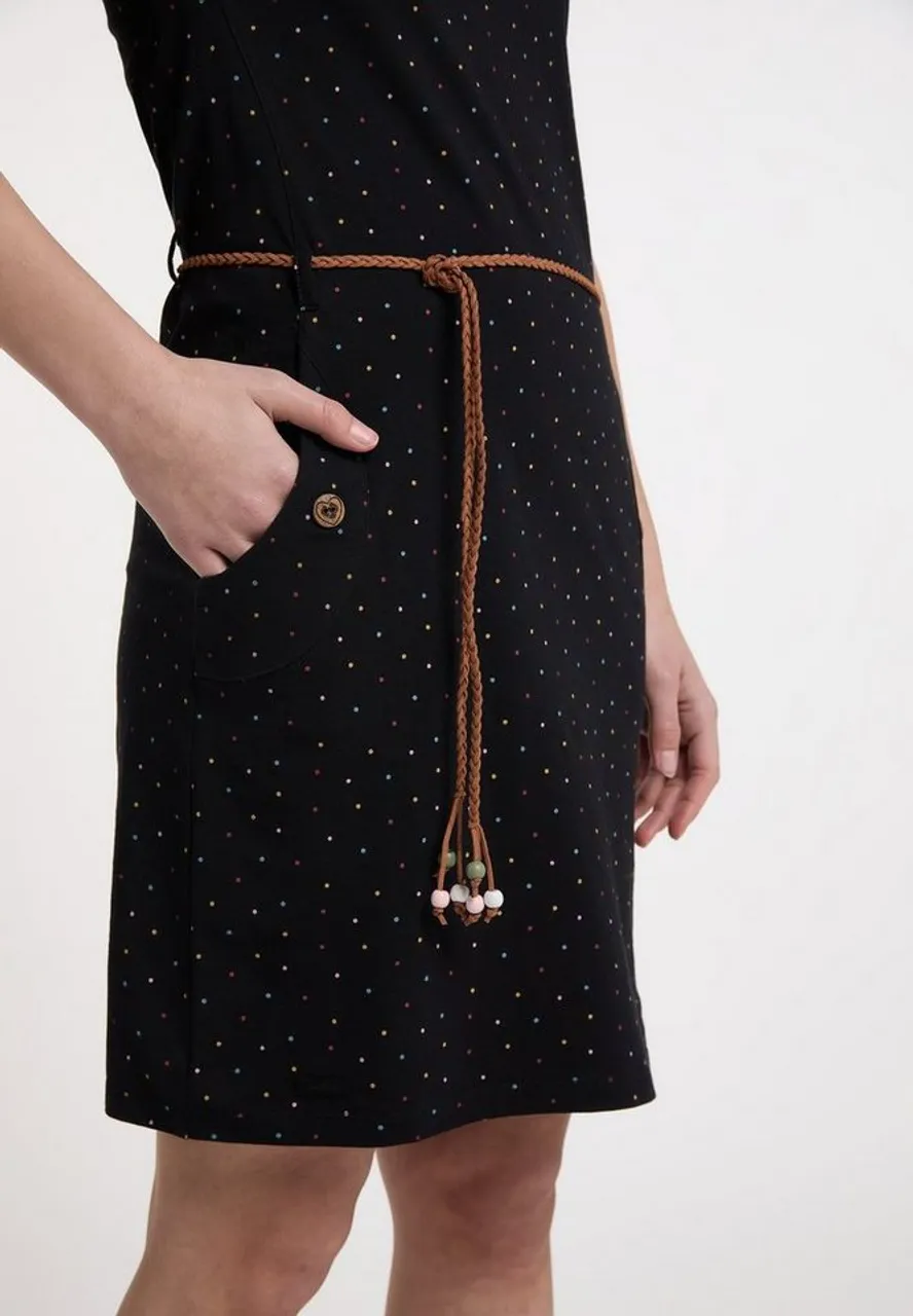 Ragwear Jerseykleid TAGG DOTS (2-tlg., mit Bindegürtel) im  Multi-Color-Punkte-Muster - Preise vergleichen