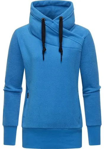 Ragwear Sweatshirt Neska Fleece modischer Longsleeve Fleecepullover mit hohem Kragen