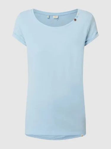 Ragwear T-Shirt aus Bio-Baumwolle Modell 'Florah' in Hellblau