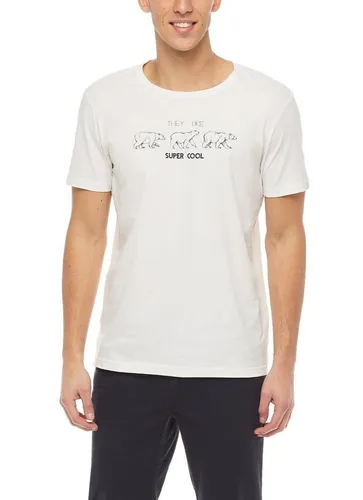 Ragwear T-Shirt Eisbär Super Cool Rezy Organic White