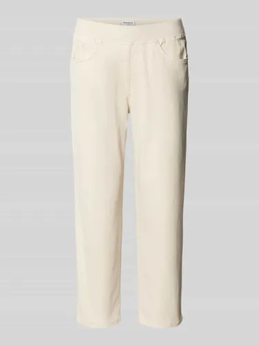 Raphaela By Brax Jeans mit elastischem Bund Modell 'Pamina' in Offwhite