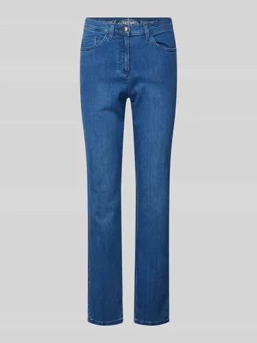 Raphaela By Brax Regular Fit Jeans im 5-Pocket-Design Modell 'Lora' in Blau