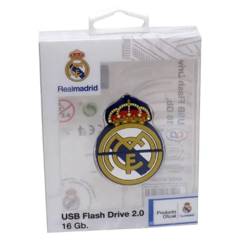 Real Madrid CF USB-Stick in Wappenform