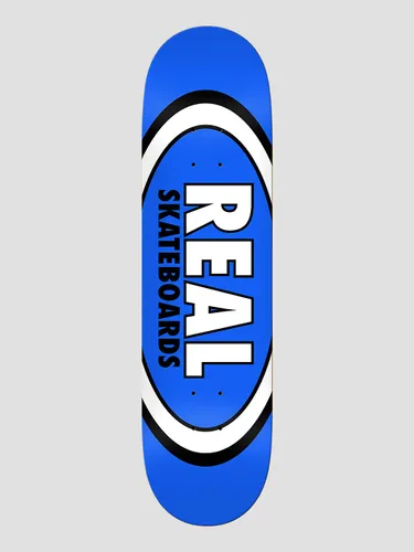 Real Team Classic Oval 8.5" Skateboard Deck blue