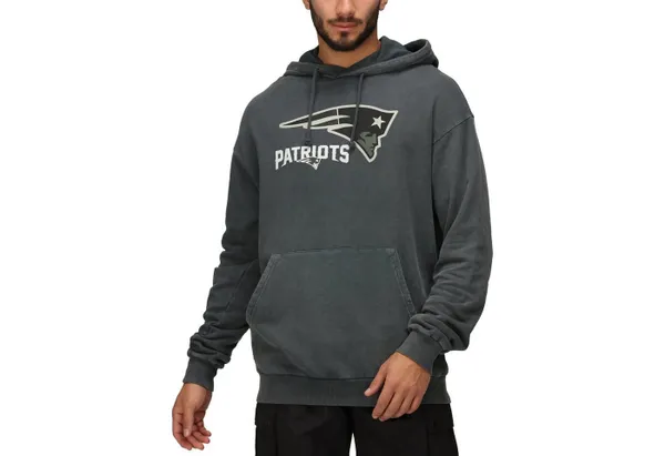 Recovered Kapuzenpullover Re:covered CHROME New England Patriots washed