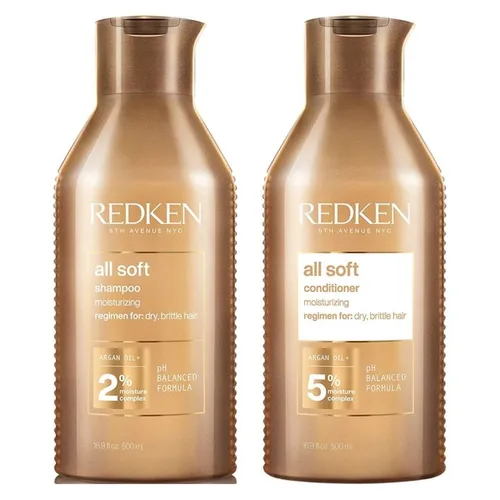 Redken - Default Brand Line All Soft Bundle XL Haarpflegesets 1 l Damen