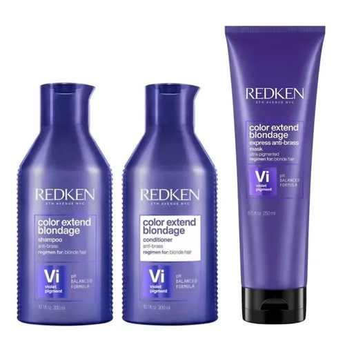 Redken - Default Brand Line Color Extend Blondage Bundle Mask Haarpflegesets 0.85 l Damen