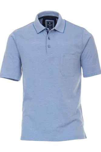 Redmond Casual Poloshirt Kurzarm blau