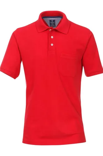 Redmond Casual Poloshirt Kurzarm rot