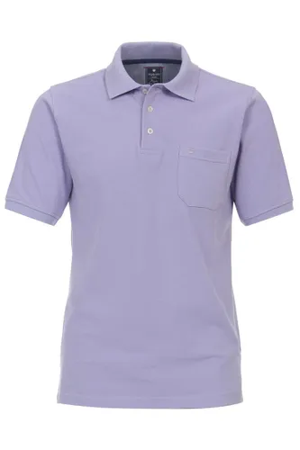 Redmond Casual Regular Fit Poloshirt Kurzarm lila