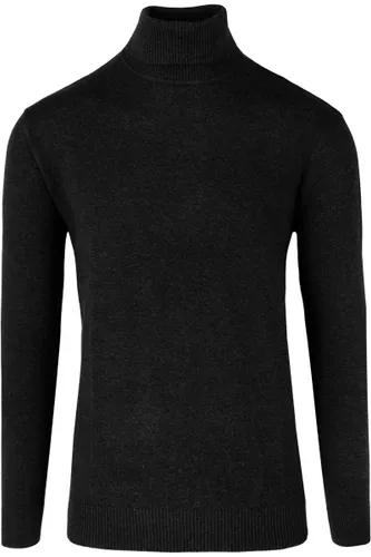 Redmond Regular Fit Pullover schwarz, Melange