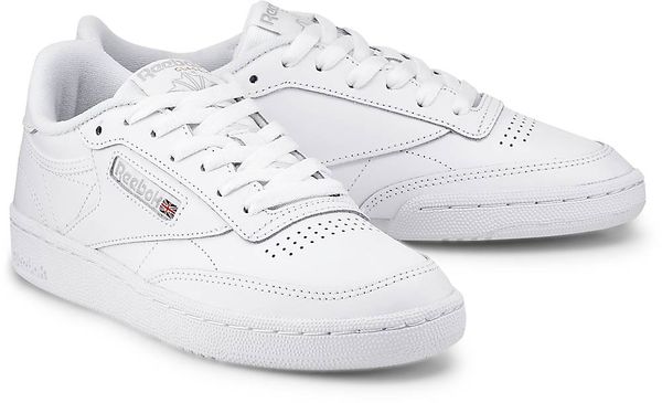 Reebok Classic, Sneaker Club C 85 in weiß, Schnürschuhe für Damen