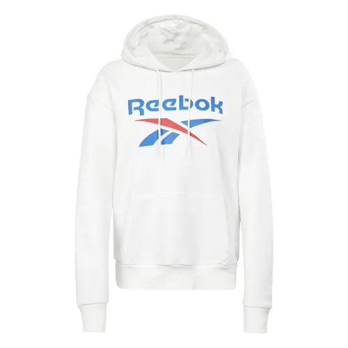 Reebok Damen Big Logo Fleece Hooded Track Top
