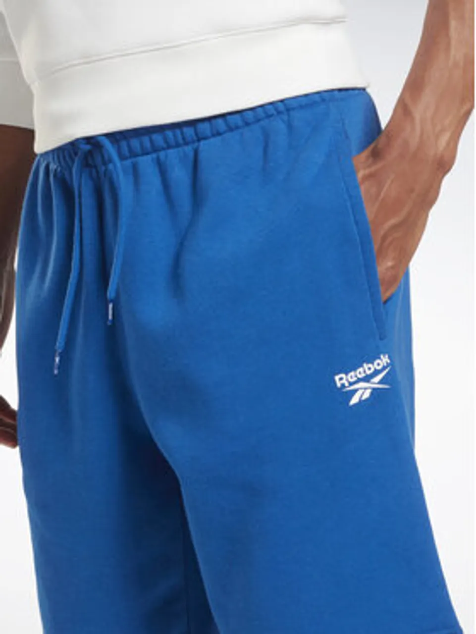 Reebok Sportshorts Reebok Identity Fleece Shorts H49689 Blau