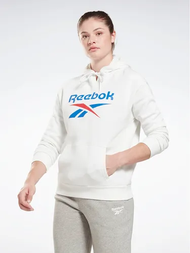 Reebok Sweatshirt Identity Big Logo H54749 Weiß Loose Fit